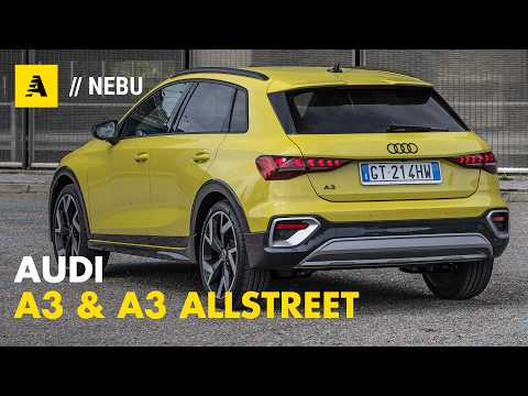 Audi A3 ALLSTREET & Sportback 2024 | solo 4 cilindri e tanta tecnologia