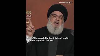 Lebanons Hezbollah leader taunts Israel in first s
