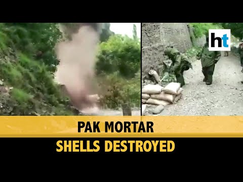 Watch: Indian Army detonates Pak mortar shells in J&K’s Uri after ceasefire violation | Hindustan Times