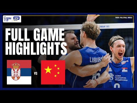 SERBIA vs. CHINA | FULL GAME HIGHLIGHTS | 2025 FIVB MEN’S WORLD CHAMPIONSHIP | SEPT 16, 2025