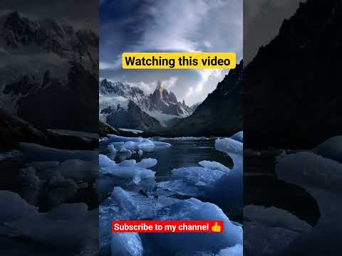Laguna Torre é a joia da coroa de El Chaltén, uma cidade da Patagônia argentina.|nature world #2023💕