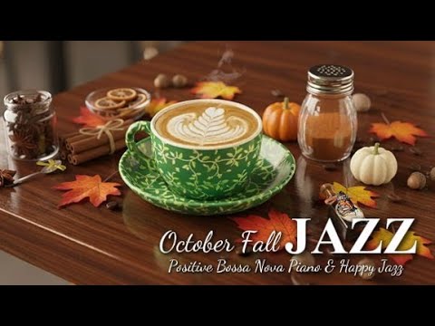 Golden Autumn Lounge 🍂 Cozy Jazz Ambience – Equinox Ember