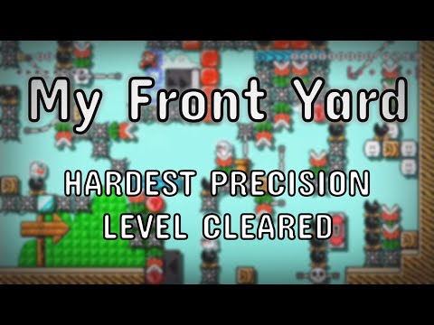 [SMM2] Beating the Hardest Precision Level: My Front Yard (First Clear)