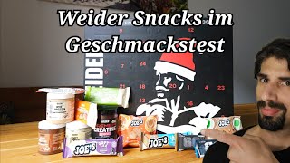 Weider Proteinprodukte – ehrliche Meinung zu den Snacks