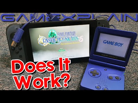 Does a GBA Work on the Switch Version of Final Fantasy: Crystal Chronicles?
