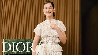 Christian Dior Getting ready with Rosamund Pike for Dior Cruise 2026