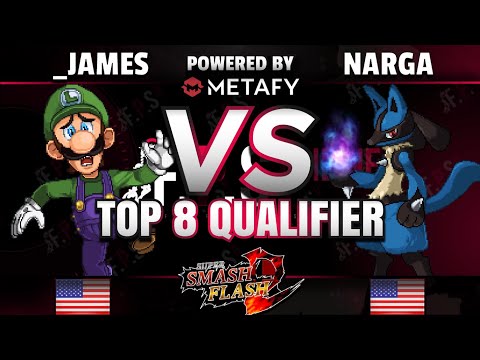 FPS4 Online - _James (Luigi) vs. AFM | Narga (Lucario) - SSF2 Top 8 Qualifier