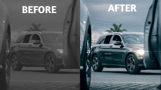 HOW TO EDIT CAR PHOTOS  in LIGHTROOM MOBILE + free lightroom mobile preset DNG