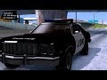 1975 Ford Gran Torino Police LVPD для GTA San Andreas видео 1