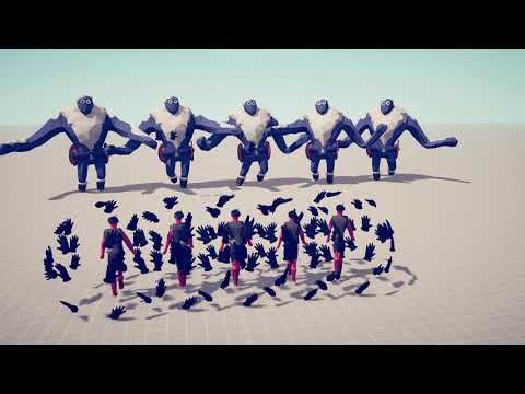 5x DARK PEASANTS vs 5x EVERY UNIT - Totally Accurate Battle Simulator TABS