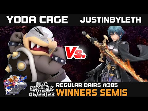 Regular Bairs #385 - SSBU - Winners Semis - Yoda Cage vs. Justinbyleth