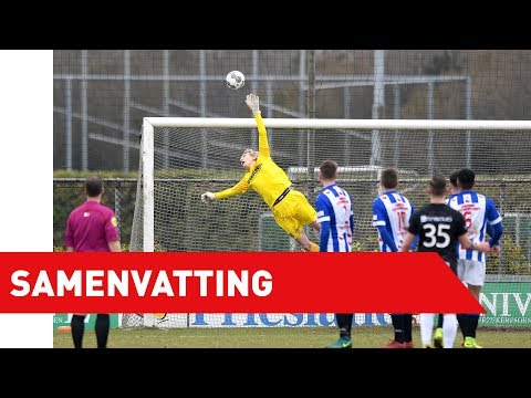 Samenvatting Jong sc Heerenveen - Jong PEC Zwolle (bekerwedstrijd)