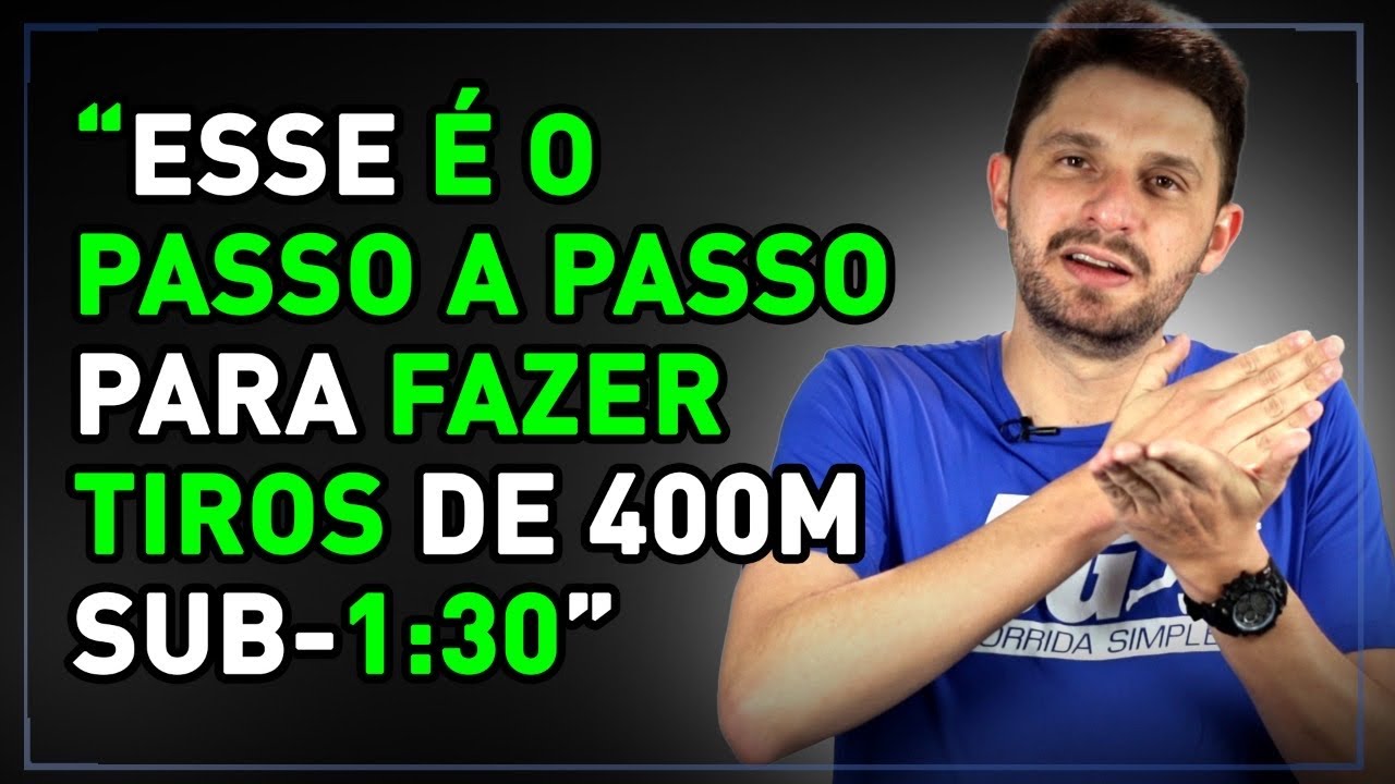 COMO FAZER TIROS DE 400 METROS SUB 1:30 | *Dicas práticas*
