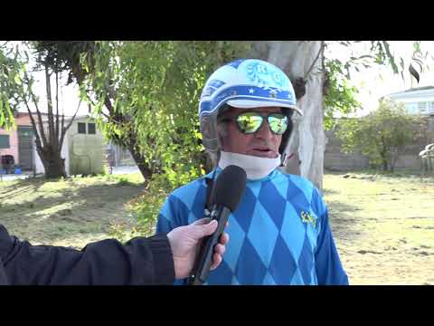 Aversa trotto 10 Aprile 2021 - Intervista Romeo Gallucci