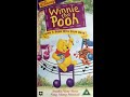 Opening To Winnie The Pooh Sing A Song With Pooh Bear UK VHS 1999