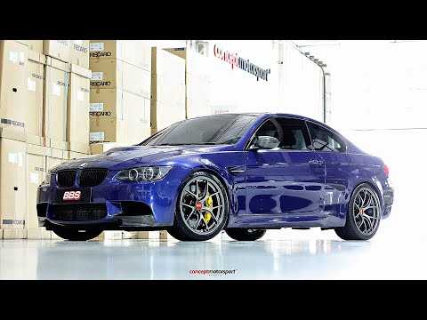 BMW M3 E92 with BBS RID and BREMBO GT