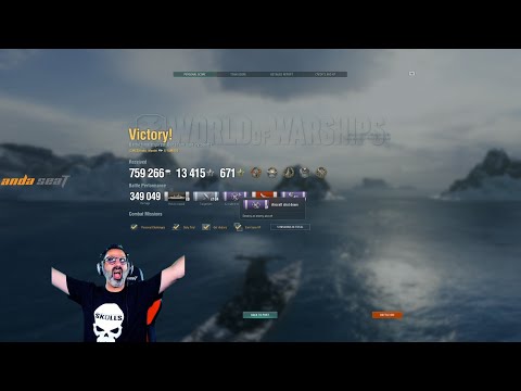 Captain Crazy on Yamato. New damage record 300k+!