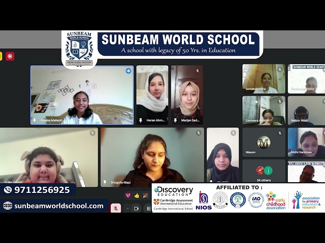 🌟Sunbeam World School celebrated Bagless Day🌟