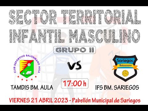 FASE SECTOR INFANTIL MASCULINO (GRUPO II) - TAMDIS BM. AULA - IFS BM. SARIEGOS