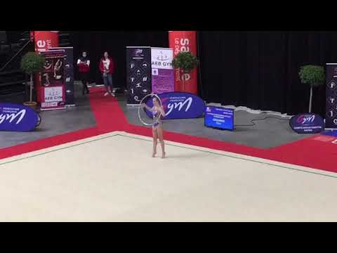 Clara Vanneste cerceau NatA 16/17 ans