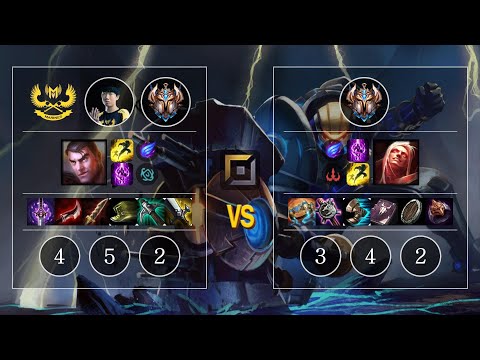 GAM Kiaya Jayce vs Vladimir Top - KR Challenger Patch 10.10