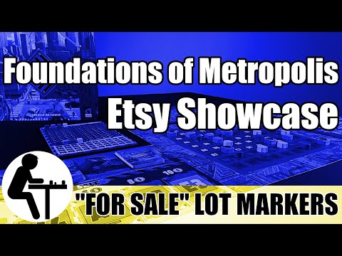 Foundations of Metropolis Etsy Showcase: "For Sale" Lot Makers