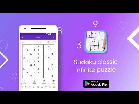 Sudoku classic infinite puzzle
