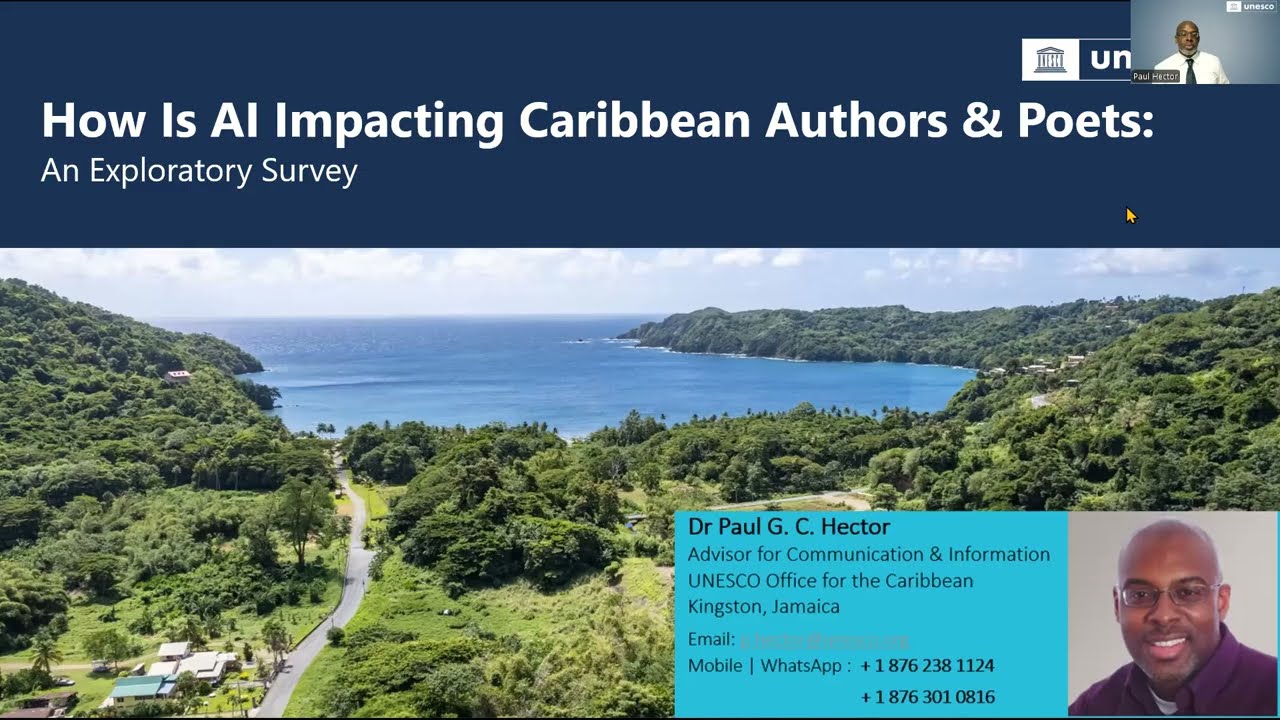 Paul Hector - How Is AI Impacting Caribbean Authors & Poets?”