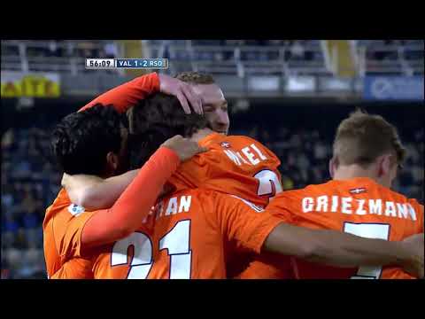 La Liga | Gol de Míkel (1-2) en el Valencia CF - Real Sociedad | 01-12-2012 | J14