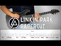 LINKIN PARK - PAPERCUT | Guitar Cover Tutorial (FREE TAB)