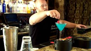 How To Make a Blue Sweet Tart Martini