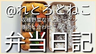 前日作り置き弁当日記です