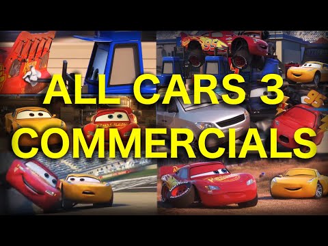 All CARS 3 Commercials (RARE)