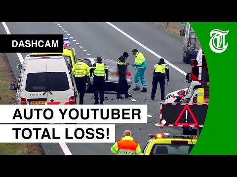 Kijk mee met 'lachgas-crash': 'Het gaat NU fout!' - DASHCAM #125