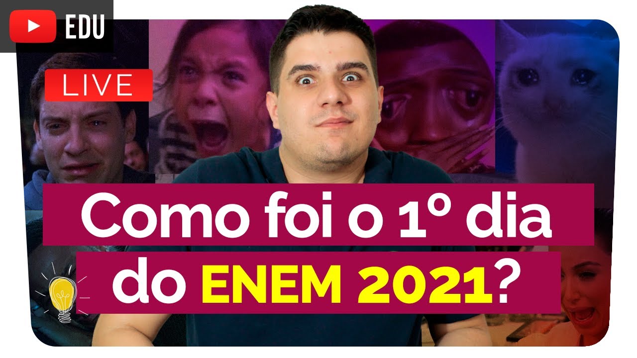 Como foi o PRIMEIRO DIA do Enem 2021? 🤯 | Prova comentada de Redação, Humanas e Linguagens