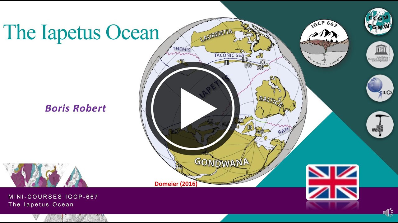 El océano Iapetus por Boris ROBERT - Proyecto PICG 667