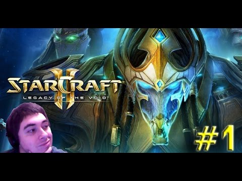 Starcraft 2 - Legacy of the Void Campaign Mission 1 - For Aiur - HARD