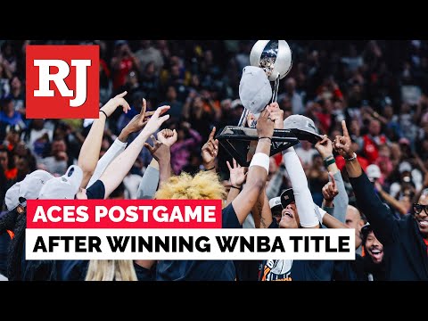Aces Postgame Highlights after WNBA Championship win