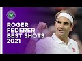 Roger Federer Best Shots Wimbledon 2021