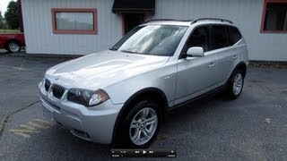 2006 BMW X3 30i Start Up Exhaust and In Depth Revi