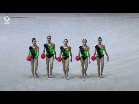Azerbaijan - 2023 Rhythmic European junior bronze medallists, 5 balls