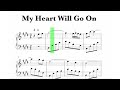 Titanic - My Heart Will Go On Sheet Music