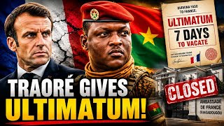 Captain Ibrahim Traoré Ends Relations With France, Orders French Embassy Closed