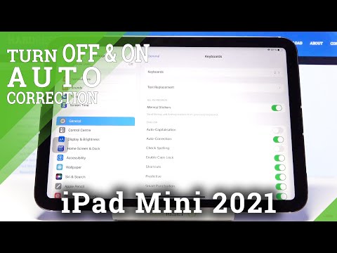 How to Enable Auto Correction on iPad Mini 2021 – Activate Auto correction