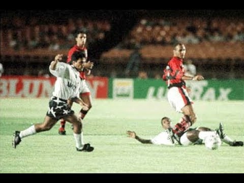Flamengo 2 x 2 Santos (06/02/1997) Jogo completo