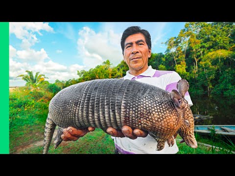 Amazon Jungle Catch and Cook!! Exotic Rainforest Meats!!