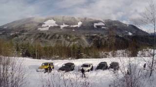BC Snow Wheeling, New Years Day 2017