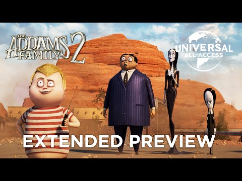 The Addams Family 2 | The Addams Family Goes On Vacation | Extended Preview