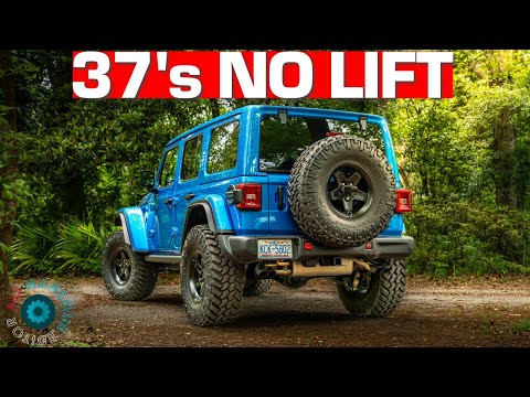 Jeep Wrangler Rubicon 392 on 37's With The Stock Suspension (No Lift)