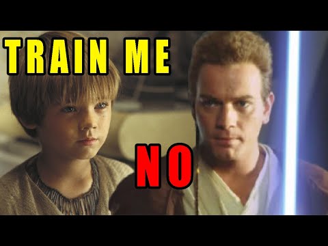 Obi Wan refuses to train Anakin